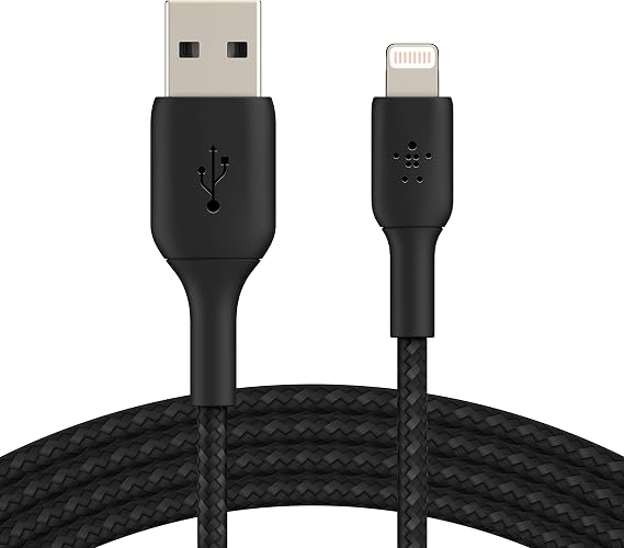 Belkin CAA002BT2MBK lightning cable 2 m Black