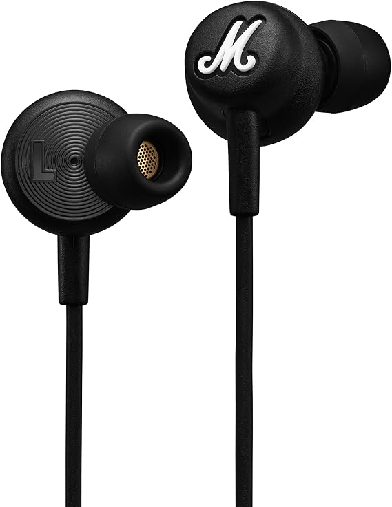 Marshall Mode USB-C Wired Earphones – Built-in Microphone, Customisable Fit, Tangle-resistant Cord and Dynamic Drivers | Voice Assistant | USB Connection