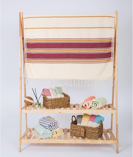 Kyver Veronika%100 Pamuk Plaj Havlusu, Hamam Peştamal, Banyo Havlusu, Misafir Havlusu, Havuz Havlusu, SPA Havlusu 90X190 cm (Bordo)