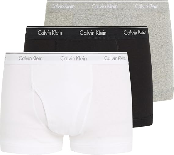 Calvin Klein Herren Trunk 3pk 000nb4002a Trunk (3er Pack)
