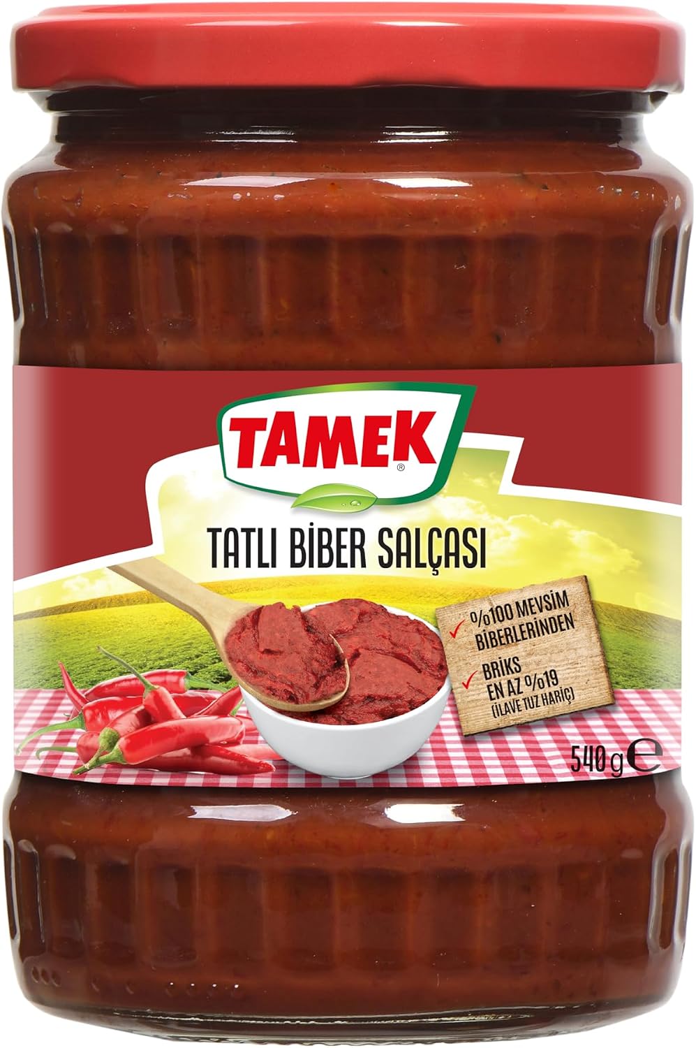 Tamek Spicy Pepper Paste, 540 G