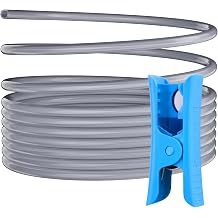 PTFE Feeding Tube 2.5x4mm 4M Grey for Tronxy P1P AMS A1 mini 3D Printer, 240-260℃ Heat Resistant with Pipe Cutter