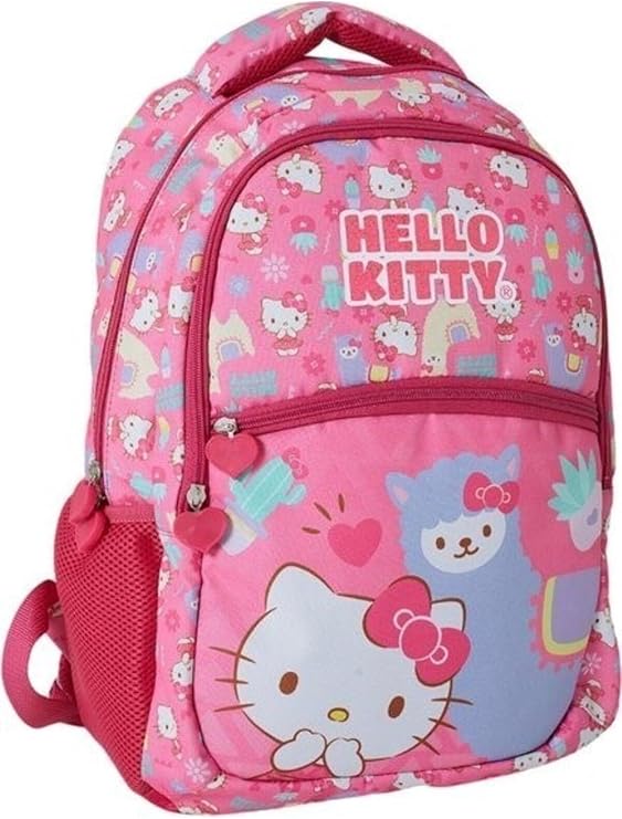 Hello Kitty Okul Çantası 2220 Renkli, Tek Ebat, PRA-9355269-8663, Karışık, üniseks-çocuk