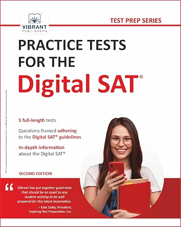 Practice Tests for the Digital SAT (Test Prep Series)