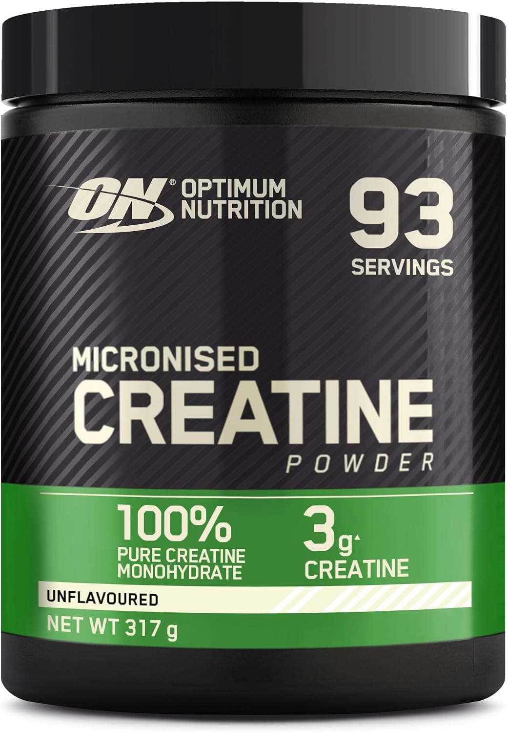 Optimum Nutrition Micronized Creatine Powder, Unflavored, 317 g, 93 Services