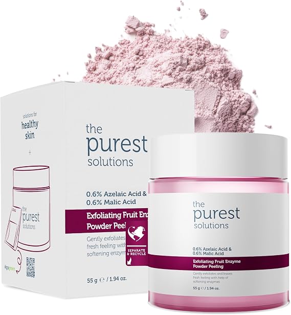 The Purest Solutions Fruit Enzyme Powder Exfoliator & Peeling - Toz Peeling (%0.6 Azelaic Acid & Malic Acid)