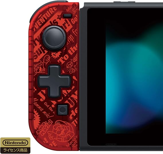 任天堂ライセンス商品携帯モード専用　十字コン（L） for Nintendo Switch　スーパーマリオＮｉｎｔｅｎｄｏ Ｓｗｉｔｃｈ対応