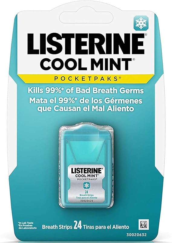 Listerine Cool Mint Nefes Tazeleyici Strip 24lü Paket