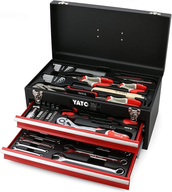 Yato yt-38951 – Tool Box with Tools 80pcs