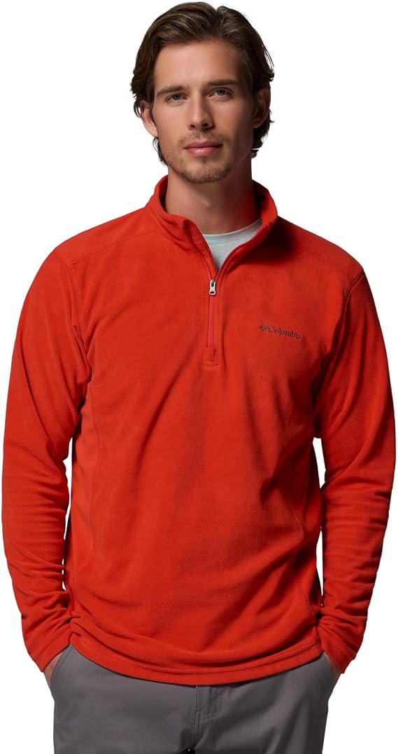 Columbia Men's Klamath Range 2 Half Zip, Fleece Pull Over, Super Sonic, Large