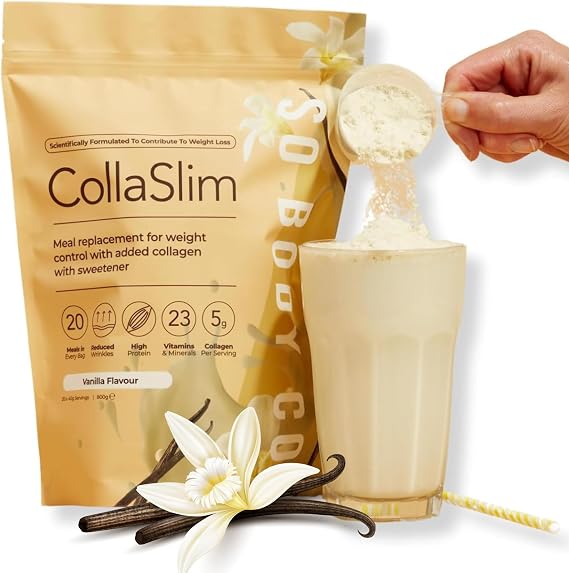 CollaSlim | Marine Collagen Meal Replacement | Vanilla | 20 Servings