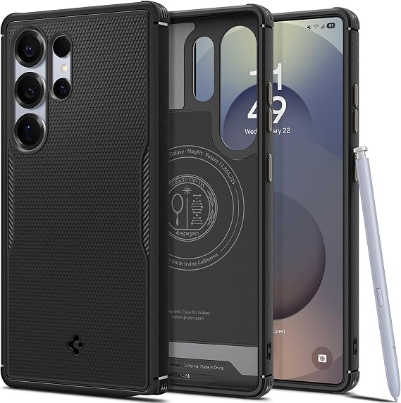 Spigen Galaxy S25 Ultra Case Core Armor MagFit Matte Black - ACS08913