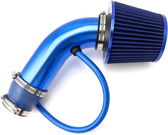 QWORK Sports Air Filter 76 mm 3 Inch Universal Air Cooling Air Intake Filter Kit