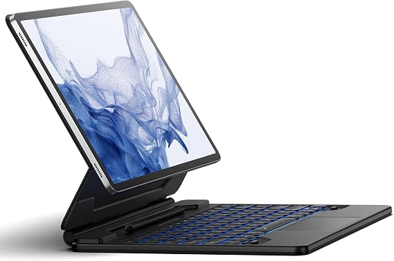 Dexnor for Samsung Galaxy Tab S10+ Plus/S9+ Plus/S9 FE+/S7 FE Keyboard Case