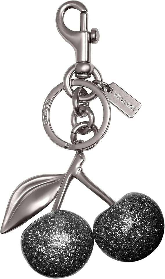 Resin Cherry Bag Charm