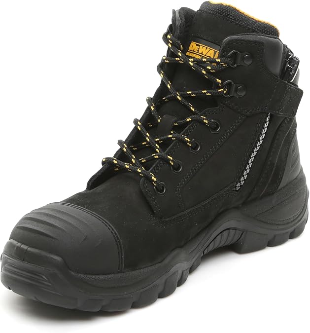 DEWALT Men's Akron Side Zip Steel Toe Safety Boot