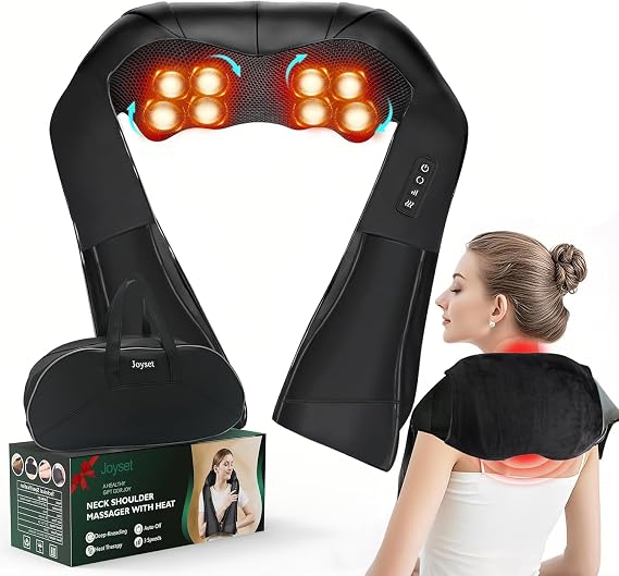 Joyset Neck Massager for Neck Pain with Heat
