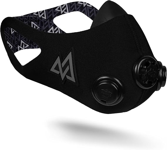 TRAININGMASK2.0 Respiratory Muscles, Indoor Training, Lung Capacity, Endurance Endurance Training Device Researched in USA, Lose Weight in Less Time, Running, Soccer, Basketball, Crossfit