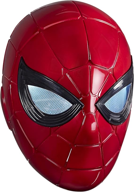 Hasbro Marvel Legends Series Avengers: End Game/Iron Spider Electronic Helmet, Authentic, 6 Light Up Functions Included