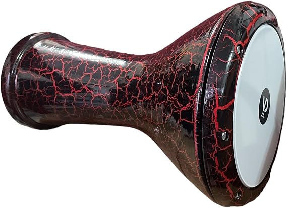 VD® Darbuka/Doumbek Döküm Alüminyum - Tuning Lugs & Rmvble Head (8 ½ inç) (Çatlak Lav)