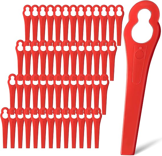 100Pcs Plastic Replacements Cutting Blades For Stihl Polycut 2-2 3-2