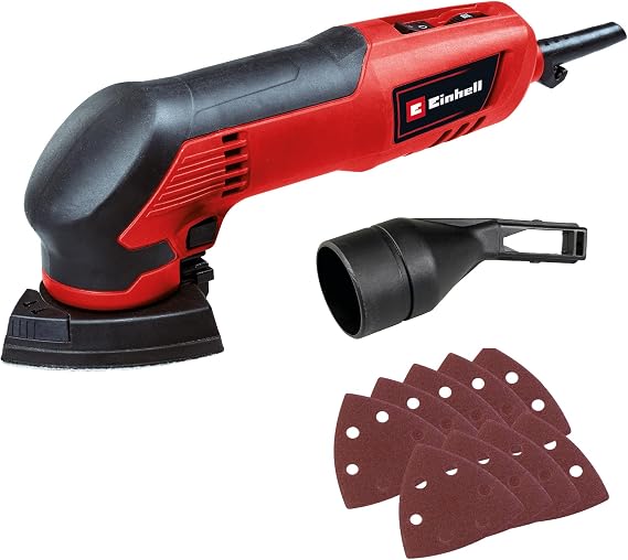 Einhell Electric Detail Sander 200W Triangular Orbital Sander