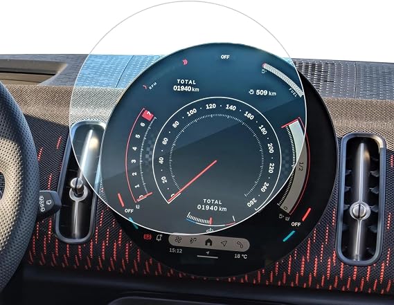 Mini Cooper/Countryman 2024-2025 Compatible Navigation And Information Display 9H Nano Screen Protector