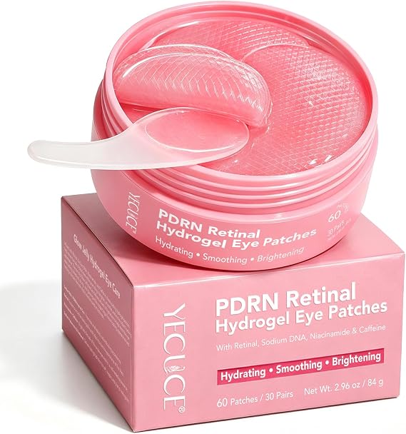 PDRN Collagen Eye Patch, with PDRN, Collagen, Retinol & Peptides 60PCS