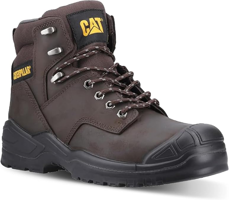 CAT Men's Zues Industrial Safety Boots - Durable Work Boots for Men