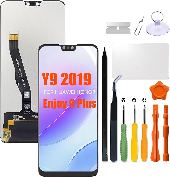 Replacement for Huawei Y9 2019 | Enjoy 9 Plus LCD Screen for JKM-LX1 JKM-LX2 JKM-LX3 JKM-AL00 JKM-TL00 JKM-AL00a JKM-AL00b LCD Touch Screen Display Panel Digitizer Assembly with Repair kit