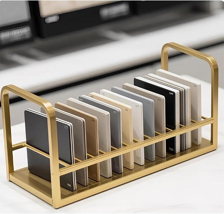 Tile Sample Display Rack, Desktop Storage Stand For Building Materials Store, Trade Show, Exhibition Halls,50x25x25cm/19.7x9.9x9.9