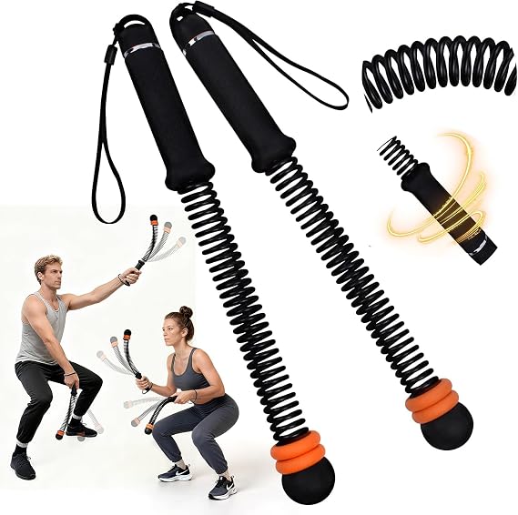 Adjustable Weight Portable Ropeless Battle Ropes, Adjustable Weights Cordless Battle Ropes for Home Gym, Weighted Exercise Equipment for Low-Impact Workout, Strength & HIIT
