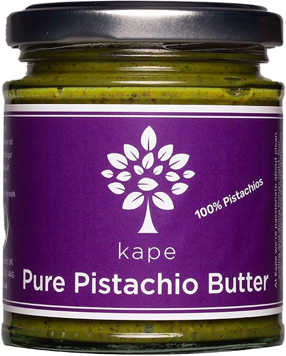 Pure Pistachio Butter - 100% Pistachios, Raw not Roasted, No Palm Oil No Sunflower Oil… (170g Single Pack)