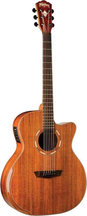 Washburn Comfort G55CE 6-String Electro-Acoustic Guitar (Natural Gloss finish)