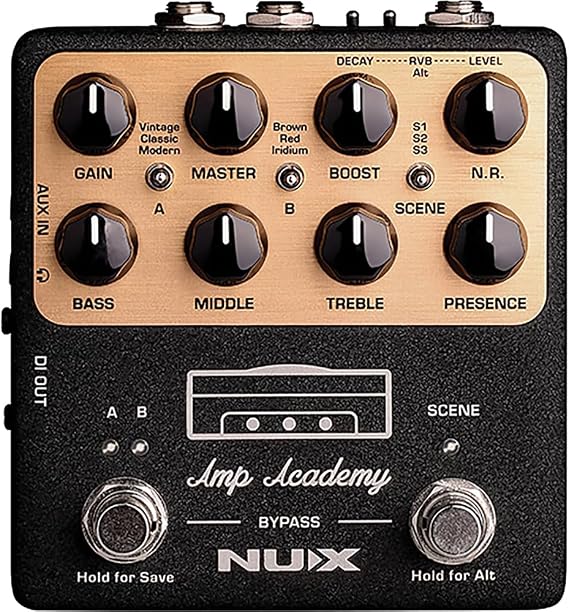 NUX/Amp Academy World-class Stompbox Amp Modeler