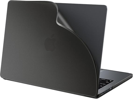BlueSwan Case Compatible with MacBook Pro 14 Inch M5 M4 M3 M2 M1 Pro/MAX, 2026 2025-2021 Released, Anti-Shatterproof Anti-Fingerprint PP Case for Mac Book Pro 14.2" - Matte Black