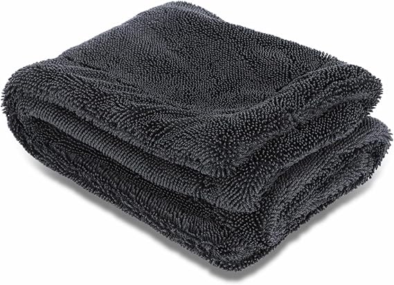 Atlantic 1600 Gsm Mikrofiber Araç Kurulama - Silme Bezi Lacivert 42x42CM