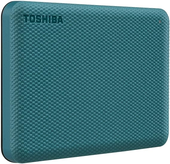 Toshiba Canvio Advance 1TB Portable External Hard Drive USB 3.0 Green HDTCA10XG3AA Backup 2.0