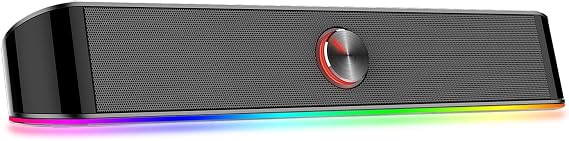 Redragon Oyun ses barı GS560 Adiemus, RGB, kompakt boyut, mükemmel ses, RED-GS560, siyah