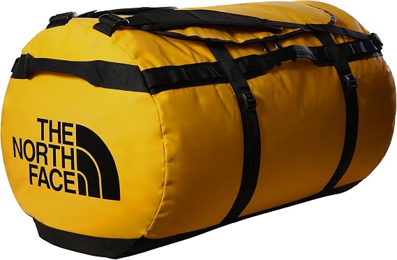 The North Face Men's Base Camp 150L Duffel, Summit Gold/Tnf Black/N