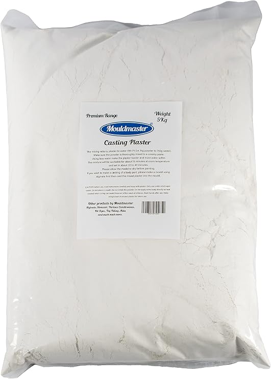 Mouldmaster PMM05 Premium Casting Plaster 5Kg, White