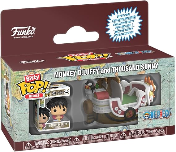 Funko Bitty Pop! Rides: One Piece - Thousand Sunny with Luffy