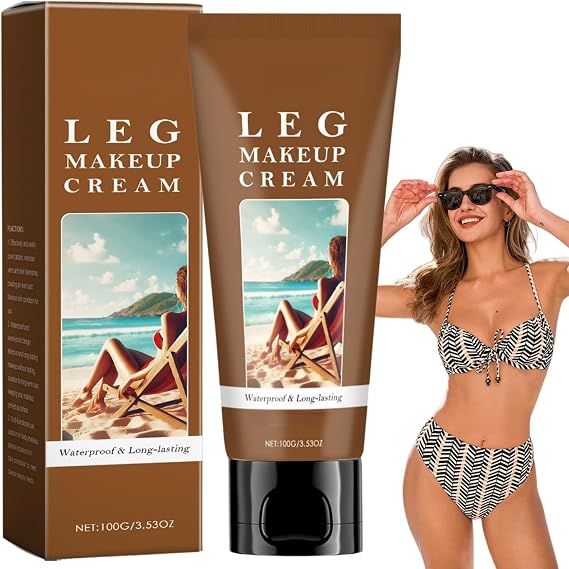 Leg Makeup Waterproof No Transfer,Body Foundation & Concealer to Cover Veins,Full Coverage Leg and Body Makeup,Long Lasting Moisturizing Leg Make Up,Vein Cover Up for Legs, Naturally Blends Skin #03