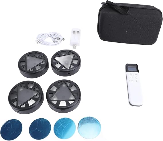Responsive Training Light,Remote Control Sport Agility Light,4 Functions Speed Agility Training Lamp Premium ABS Reaction Drills Programmable Modes Athletic Performance