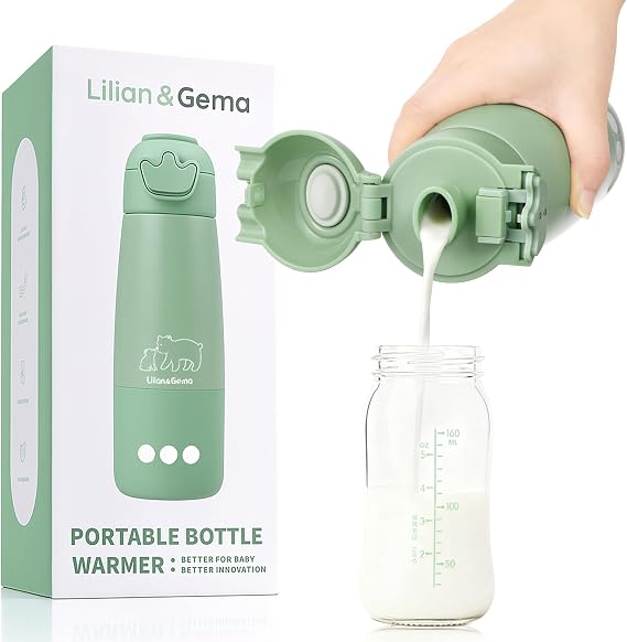 Portable Baby Bottle Warmer for Travel, Portable Milk