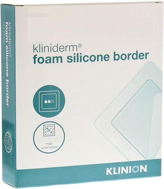 Foam Silicone Border Sterile Dressings 15cm x 15cm - 40514831