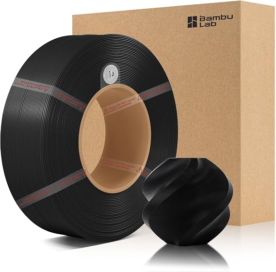 CCTREE Original PLA Basic 3D Printer Filament 1.75mm, Black 10101