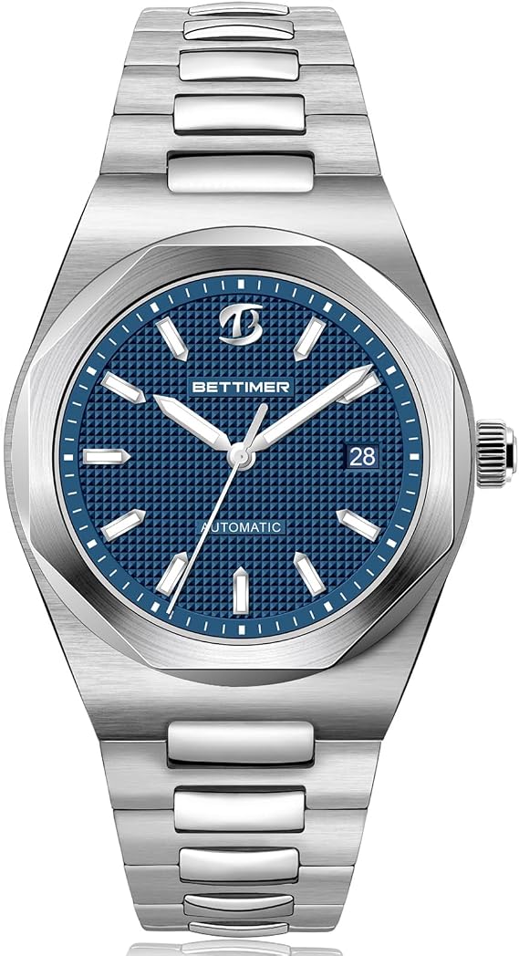 Mens Automatic Mechanical Watch PT5000 Movement Stainless Steel Waterproof Business Mens Watch 40mm Green Fashion Business Business