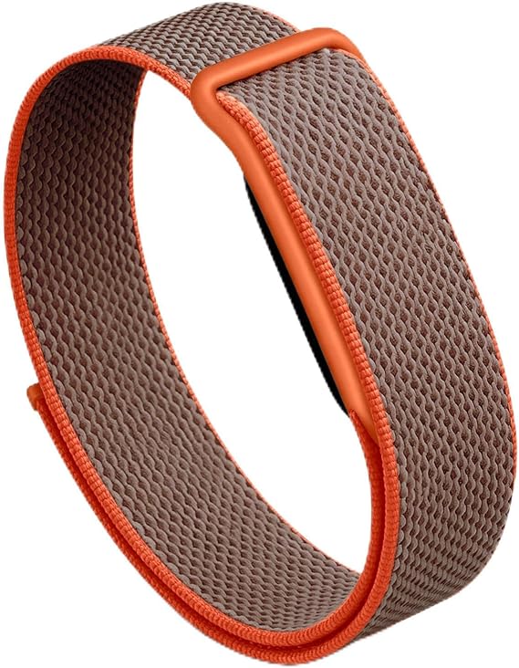 Google Fitbit Airストラップ交換用バンド、ナイロン通気性。
