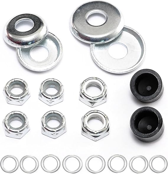 Venom Universal Skateboard/Skate Truck Rebuild Kit inc Washers, Kingpin Bolts, Axle bolts and more!